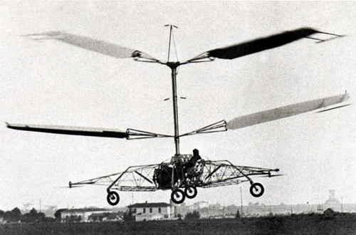 1930 Omologato il primo elicottero